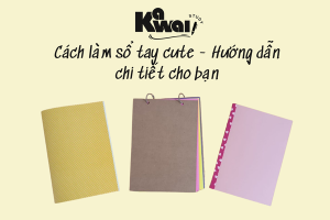 cách làm sổ tay cute