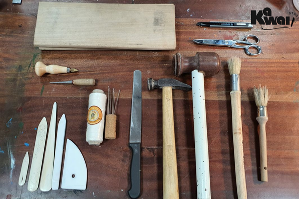 bộ dụng cụ làm sổ tay handmade