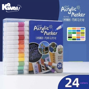 màu nước acrylic dạng hộp