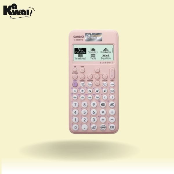 máy tính casio fx880 màu hồng