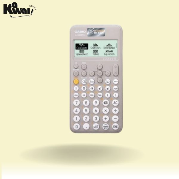 máy tính casio fx 880 màu hồng nhạt