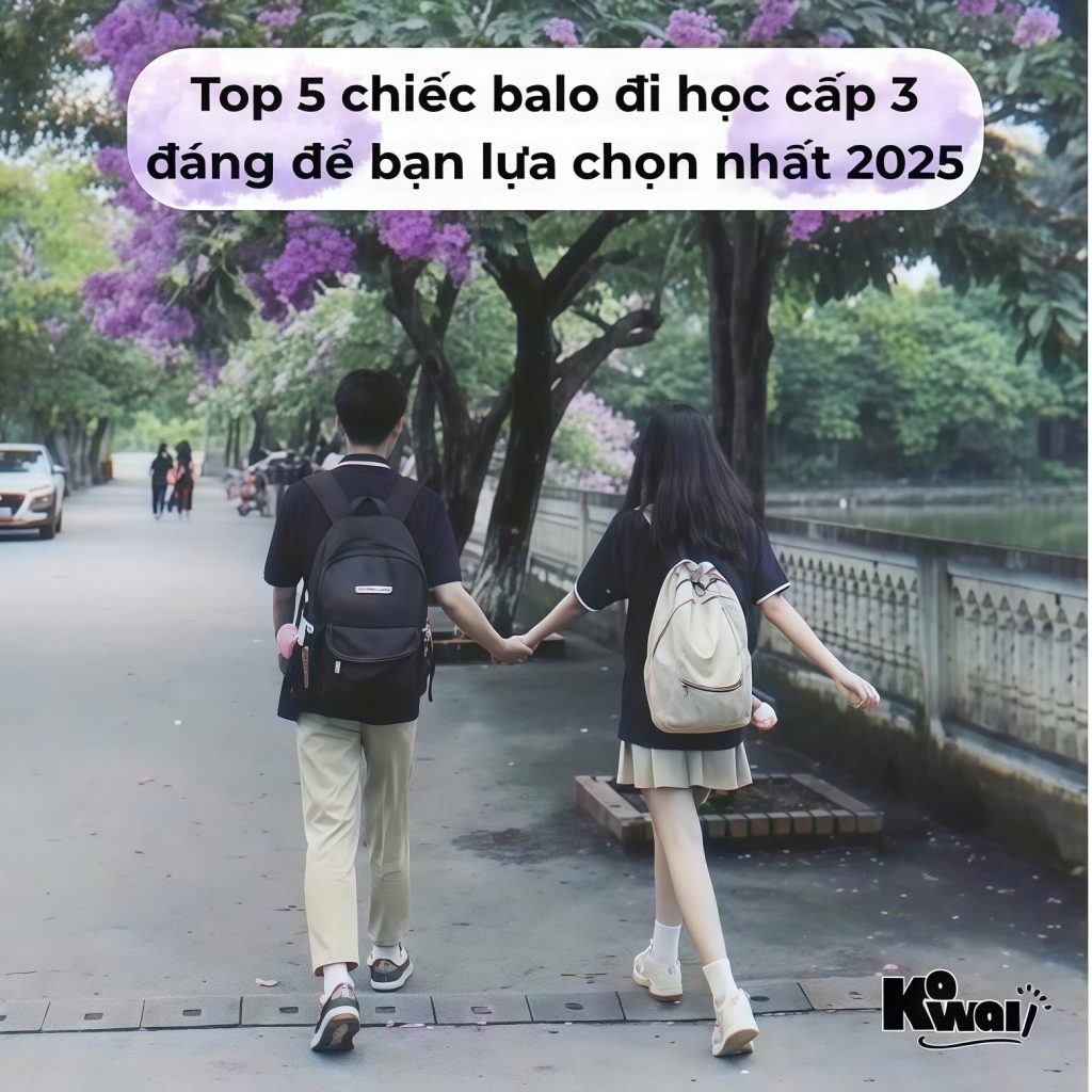 ảnh đại diện balo đi học cấp 3